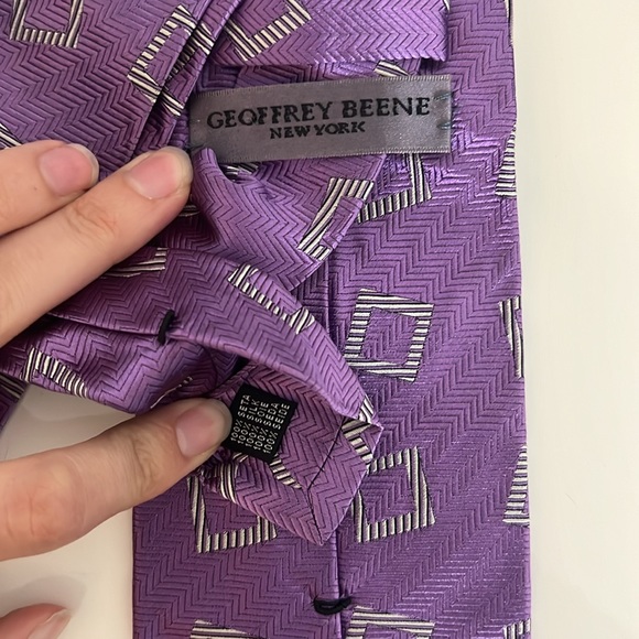 LOT! Seven Purple/ Lilac Men’s Ties - Picture 10 of 16